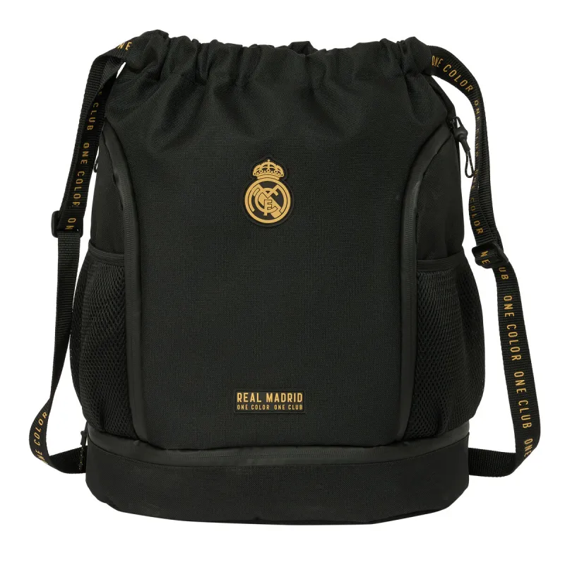 Lasten reppu Real Madrid C.F. Musta 35 x 40 x 1 cm