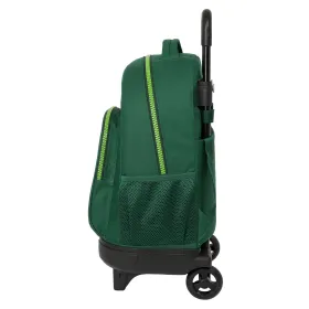 Koululaukku Real Betis Balompié Vihreä 33 x 45 x 22 cm