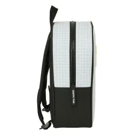 Lasten laukku Real Madrid C.F. 24/25 Valkoinen Harmaa 22 x 27 x 10 cm