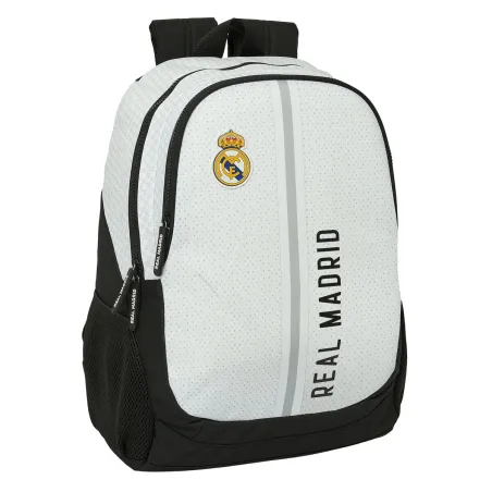 Kooliseljakott Real Madrid C.F. 24/25 Valge Hall 32 x 44 x 16 cm