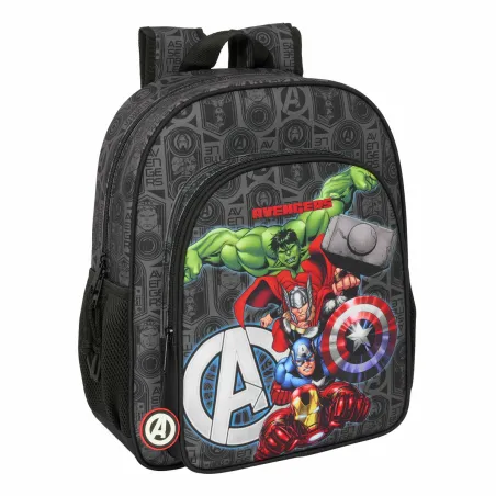 Mokyklinis krepšys The Avengers Vendetta Juoda 32 x 38 x 12 cm