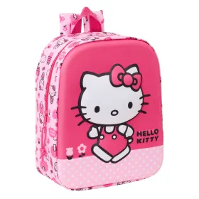 Детский рюкзак Hello Kitty Розовый 22 x 27 x 10 cm 3D
