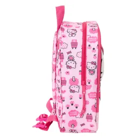 Bērnu soma Hello Kitty Rozā 22 x 27 x 10 cm 3D