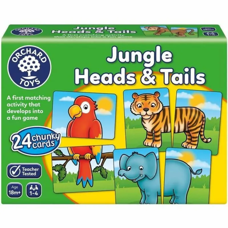 Opettavainen peli Orchard Jungle Heads & Tails (FR)