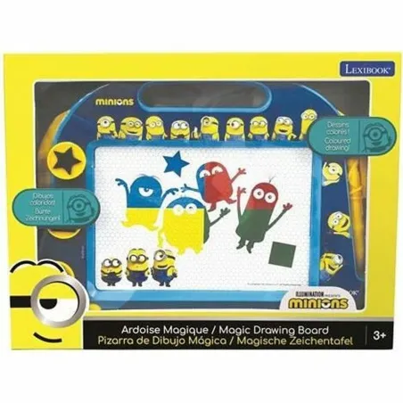 Burvju Tāfele Lexibook Minions Dzeltens Zils