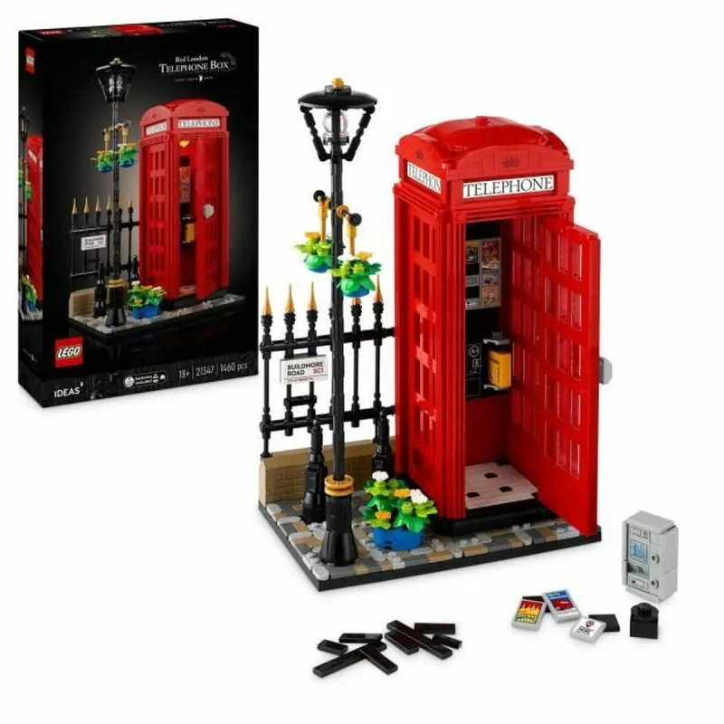 Строительный набор Lego 21347 London Telephone Booth 1460 Предметы