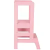 Virtuves palīgs , Platforma bērniem Springos KCH01 90cm rozā