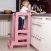 Virtuves palīgs , Platforma bērniem Springos KCH01 90cm rozā
