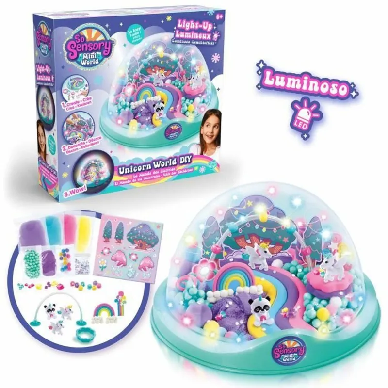 Žaidimas iš plastilino Canal Toys So Sensory Mini World Violetinė