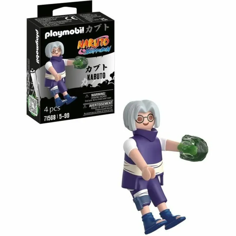 Playset Playmobil Naruto 71568 4 Dalys 4 vnt.