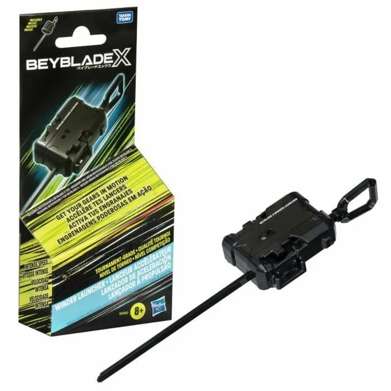 Figuuri, jossa liikkuvat raajat Hasbro Lanzador oficial Beyblade X Winder