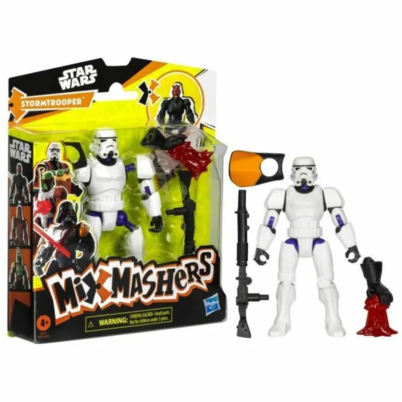 Figuuri, jossa liikkuvat raajat Hasbro MixMashers Stormtrooper