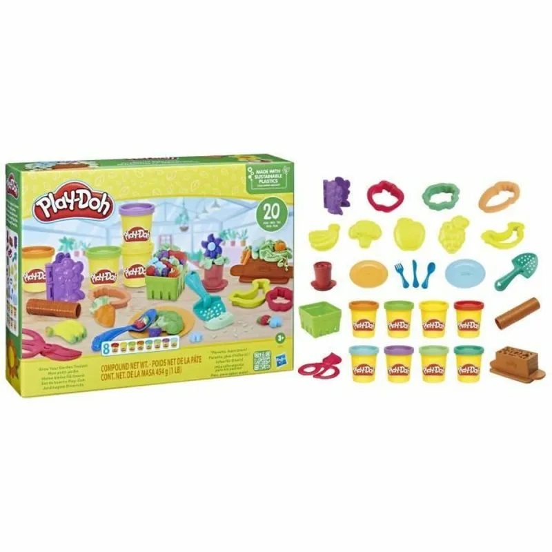 Пластилиновая игра Play-Doh My Little Garden Разноцветный