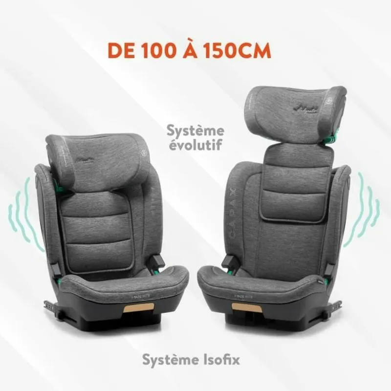 Auto Turvaiste Babyauto CAPAX GREY DOBBY Hall II (15-25 kg) Laste ECE R129