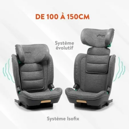 Auto Turvaiste Babyauto CAPAX GREY DOBBY Hall II (15-25 kg) Laste ECE R129