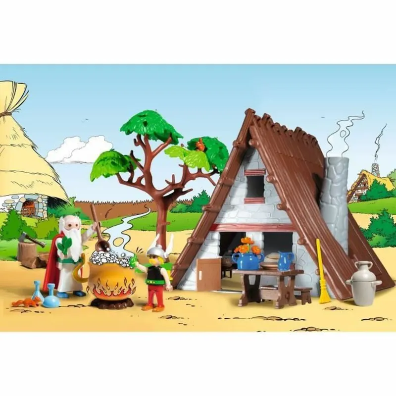 Playset Playmobil 71828 Astérix 80 Предметы