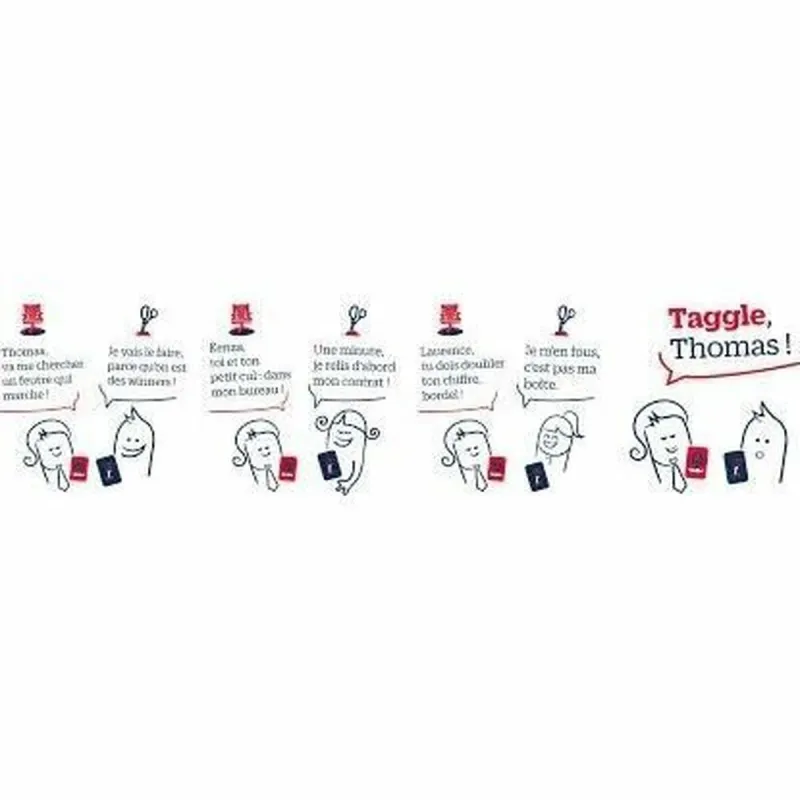 Набор вопросов и ответов Taggle Patrón