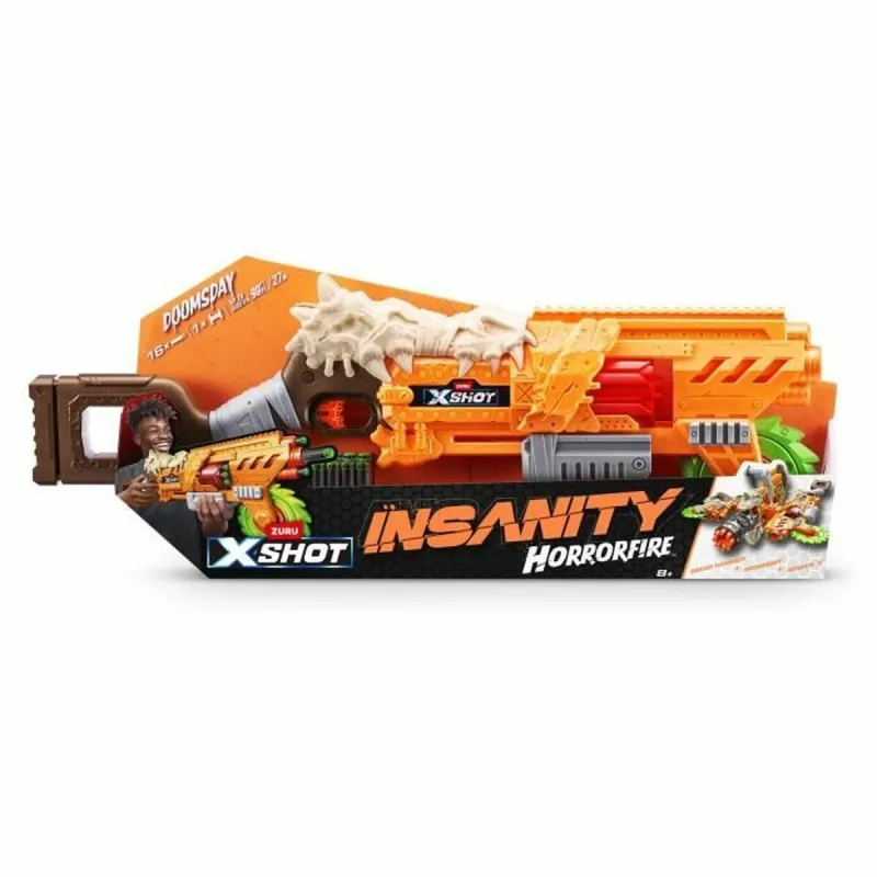 Dart Gun Zuru X-SHOT Horrorfire Doomsday