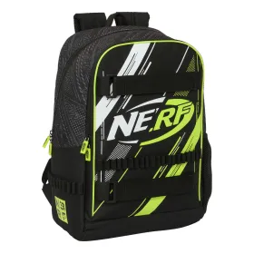 Skolas soma Nerf Get ready Melns 31 x 44 x 17 cm