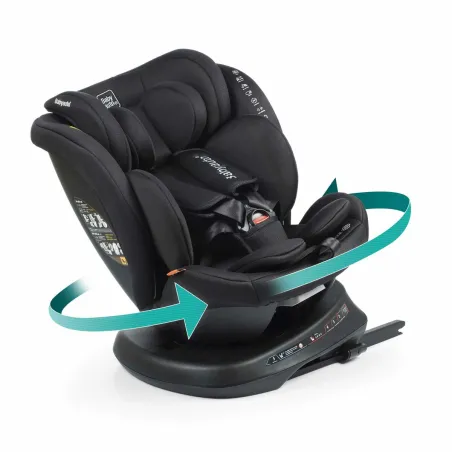 Automobilinė Kėdė Babyauto RODIA Juoda 0 (de 0 a 10 kilos) I (9 - 18 kg) II (15-25 kg) III (22 - 36 kg) Vaikiškas ECE R129/04