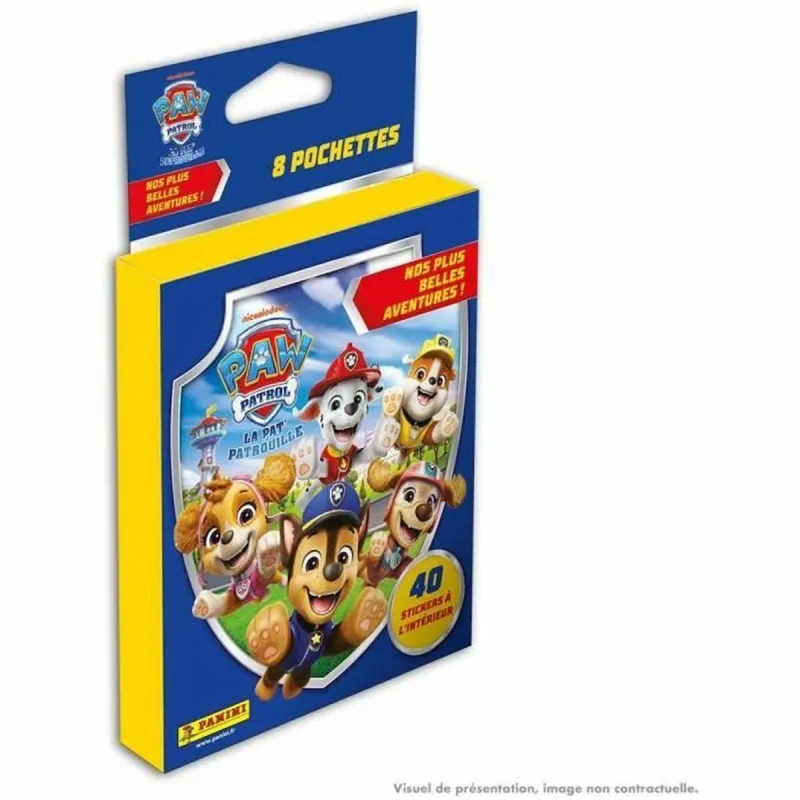 Uzlīmju komplekts Panini Paw Patrol : The Best Adventures