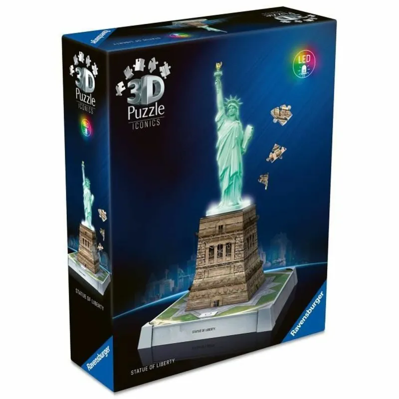 Puzle un domino komplekts Ravensburger 3D