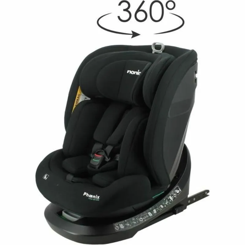 Automobilinė Kėdė Nania Juoda