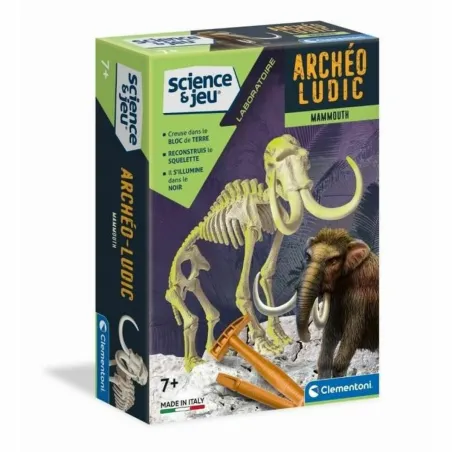 Tiedepeli Clementoni Archéo Ludic Mammoth Fluoresoiva