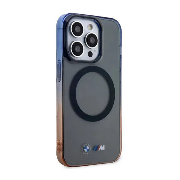 BMW Gradient Bumper MagSafe - Case for iPhone 14 Pro Max (Grey)