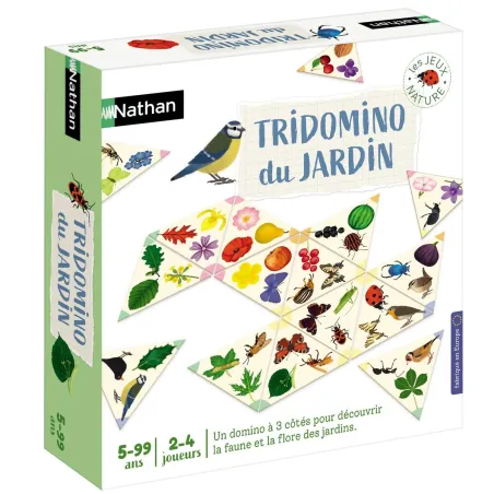 Настольная игра Nathan Tridomino Du Jardin Картон