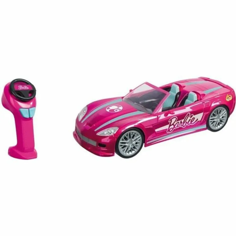 Ar Pulti Vadāma Automašīna Mondo Cabriolet Barbie Dream Car Daudzkrāsains Rozā