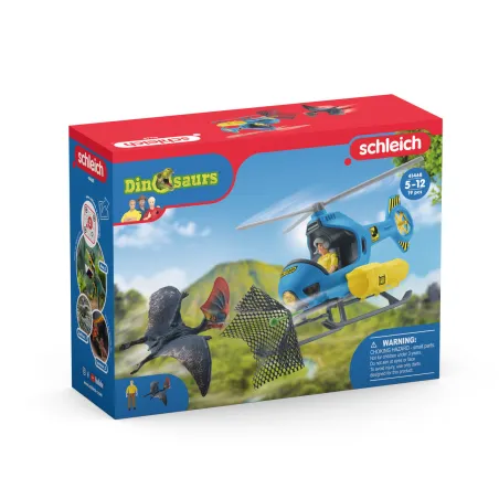 Helikopteri Schleich Dinosaurs + 5 vuotta 19 Kappaletta