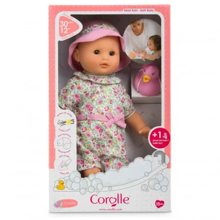 Beebinukk Corolle Bébé Bath Coralie 30 cm