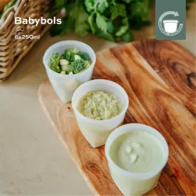 Padažinių rinkinys Babymoov A004318 Balta Spalvotas 250 ml (6 vnt.)
