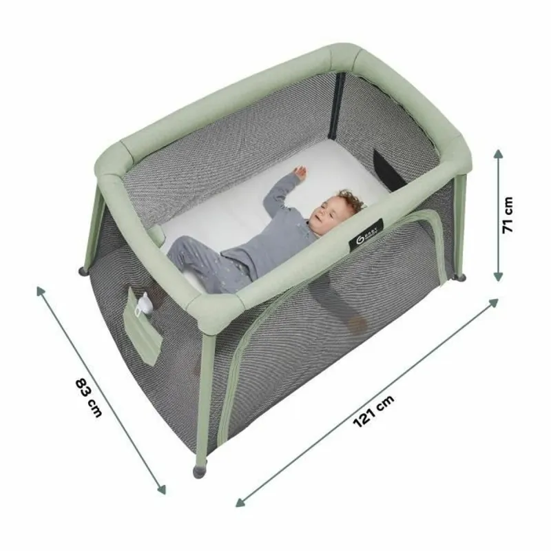Beebi Reisivoodi Babymoov Moov and Comfy Roheline