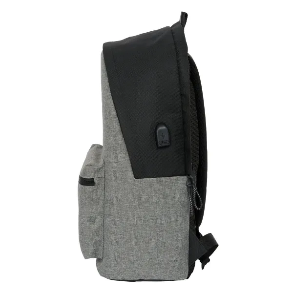 Laptop Backpack Eckō Unltd. Rhino Black Grey