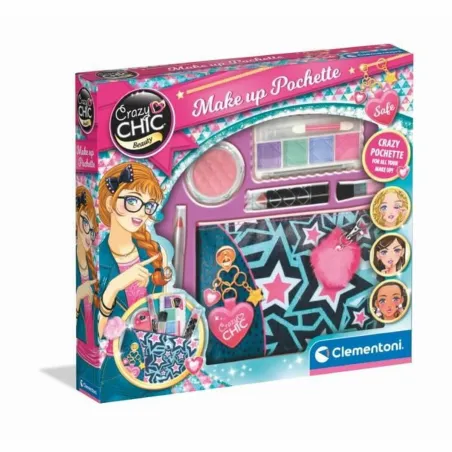 Lasten meikkisetti Clementoni Crazy Chic Monivärinen