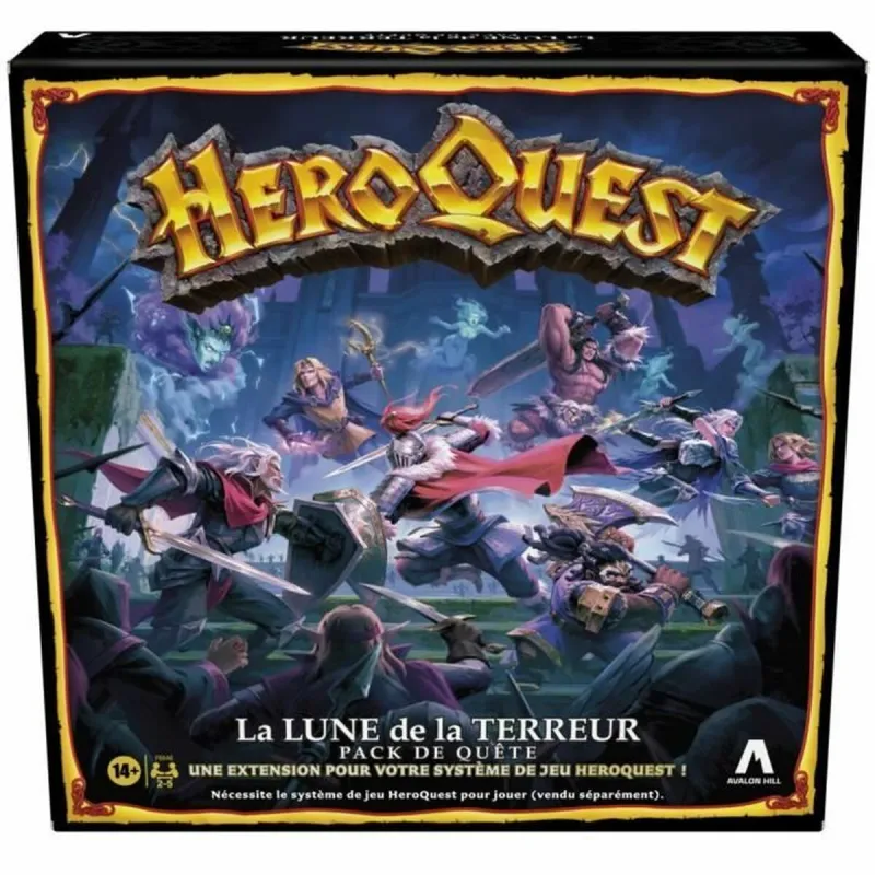 Lauamäng Hasbro Hero Quest: La Lune de la Terreur (Expansion Pack) (FR)