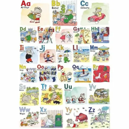 Головоломка Ravensburger Mes Héros 1000 Предметы (FR)