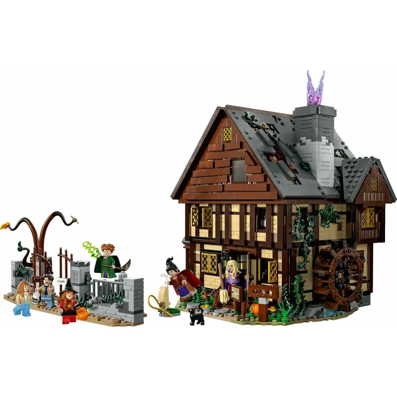 Rakennussetti Lego Disney Hocus Pocus - Sanderson Sisters' Cottage 21341 2316 Kappaletta