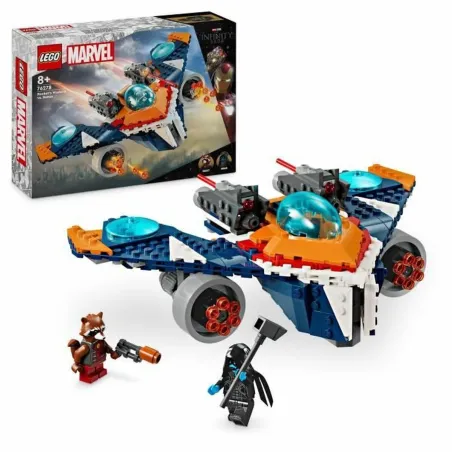 Rakennussetti Lego 76278 Marvel: Rocket vs. Ronan's Spaceship Monivärinen 290 Kappaletta