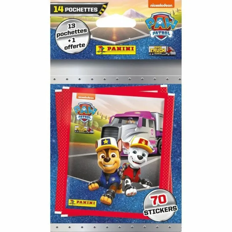 Tarrapaketti Panini Paw Patrol 14 Kirjekuoret
