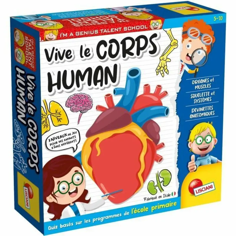 Teadusmäng Lisciani Giochi A game about the human body (FR)
