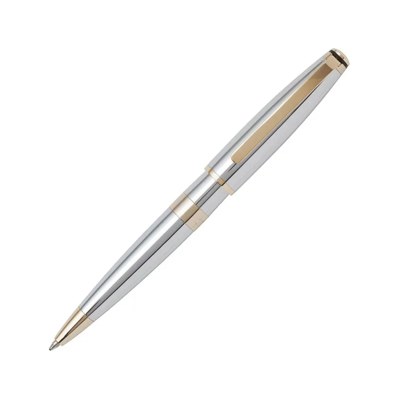 Kynä Cerruti NS2954 Kullattu Hopeinen