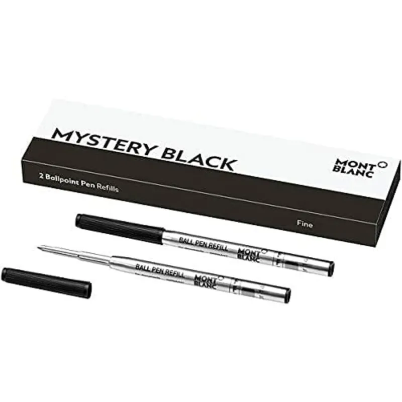 Tušinuko pildymas Montblanc 128210 Juoda (2 vnt.)