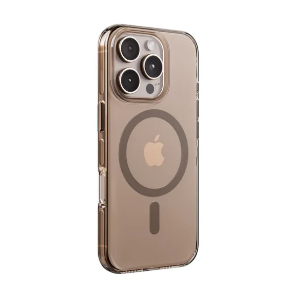 Crong Clear MAG Pro - iPhone 16 Pro Max MagSafe Case (Desert)