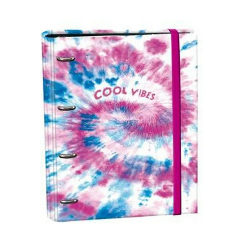 Папка-регистратор SENFORT Ringbook Tie Dye 1 штук Разноцветный A4