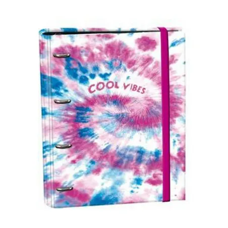 Папка-регистратор SENFORT Ringbook Tie Dye 1 штук Разноцветный A4