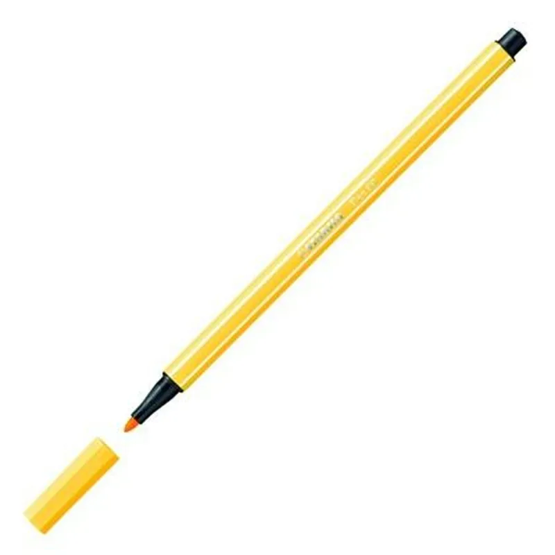Vilt Stabilo Pen 68 Kollane (10 Tükid, osad)