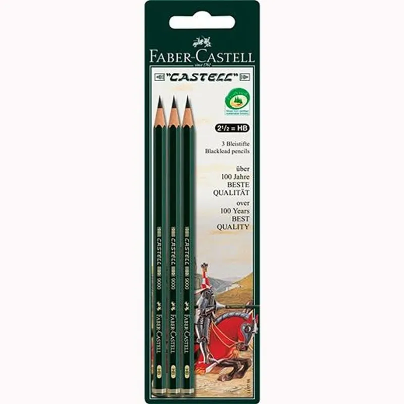 Набор карандашей Faber-Castell шестиугольный HB (10 штук)